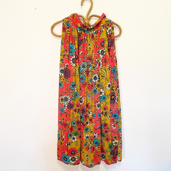 Vintage Dresses & Skirts - Charlotta of California by Glazier Mock Neck Dress